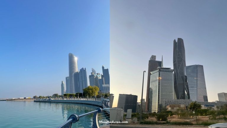 Abu Dhabi vs. Riyadh: My Experience Living in Both Cities